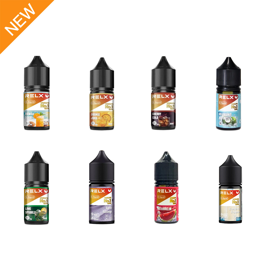 【奇異果】正品悅刻煙油 RELX E-Liquid|全系列口味推薦與購買指南